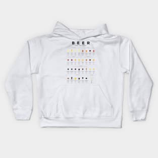 Beer chart - Lagers Kids Hoodie